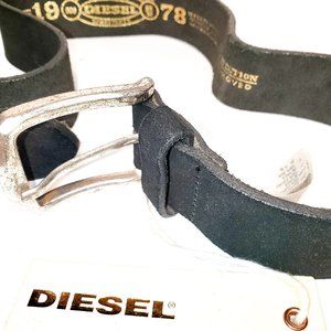 Diesel leather belt.